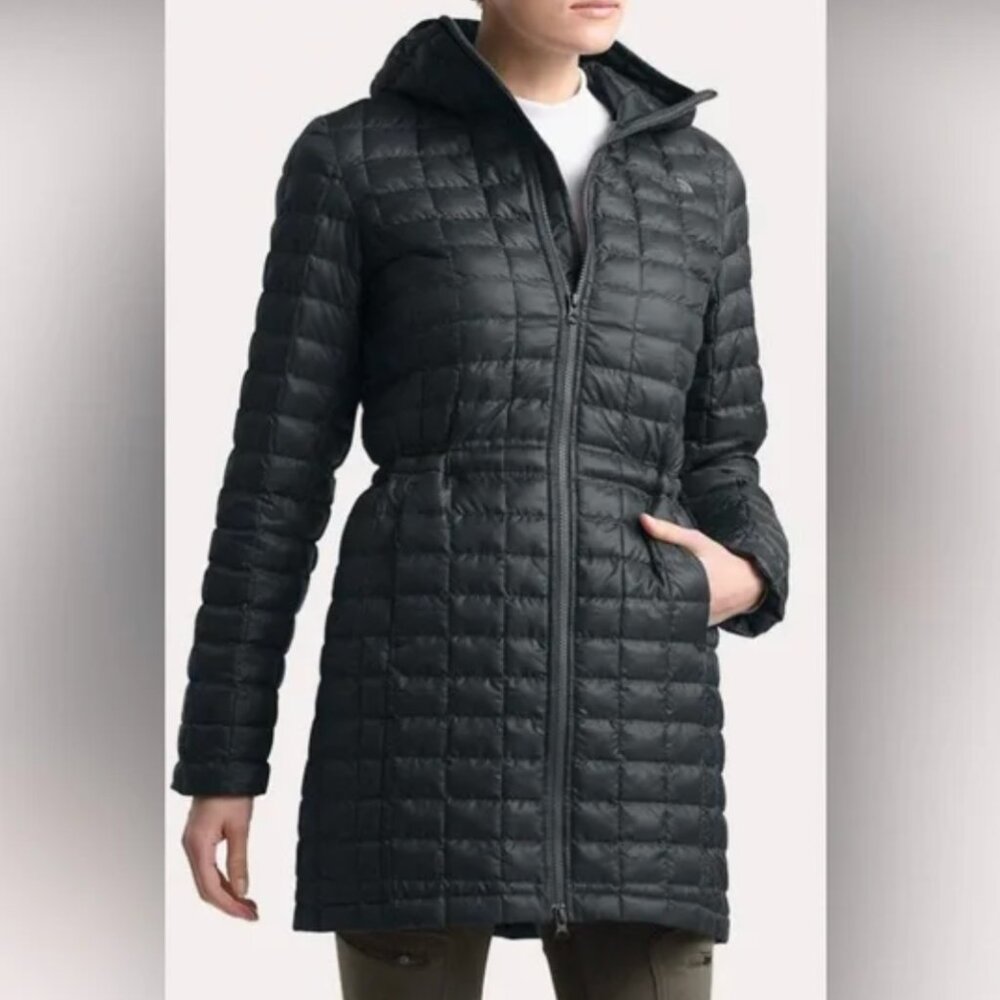 Women's The North Face BlackThermoball Eco Hooded Puffer Jacket| Size M